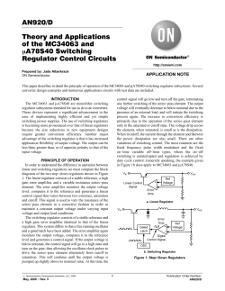 MC34063 AN920-D, Theory and Applications.pdf