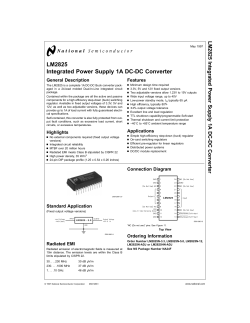 LM2825 datasheet