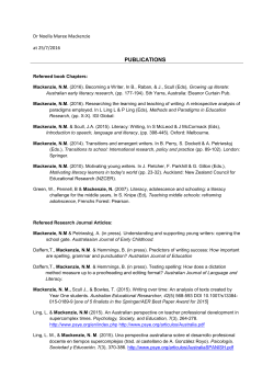 Full print publication list available here.