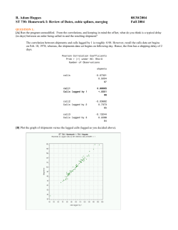 HW solution. Use this structure for all homeworks.