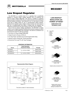 mc33627,low drop out regulator.pdf