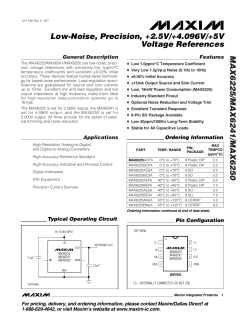 max6225,max6241,max6250,voltage ref.pdf