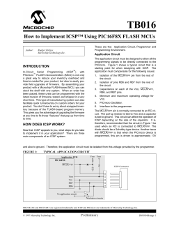 91016b, How to implement ICSP using PIC16F8X Flash MCU.pdf