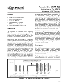 mt8870,dtmf decoder (application notes).pdf