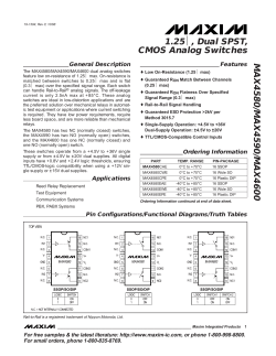 max4580,max4590,max4600,analog switch.pdf