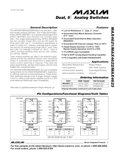 analog switch,max4621,max4622,max4623.pdf