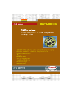 SMD-codes Active SMD semiconductor components marking codes