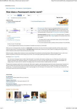 How does a fluorescent starter work.pdf