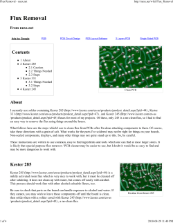 pcb cleaning - Flux Removal, nuxx.pdf