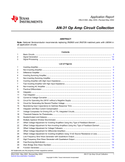 snla140a, Op Amp Circuit Collection.pdf