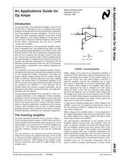 An applications guide for op-amps.pdf