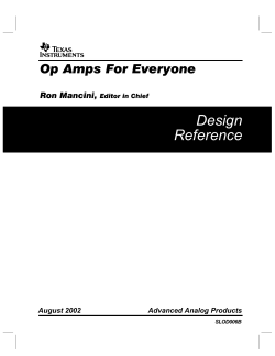 op amps for everyone (Texas Instrument).pdf