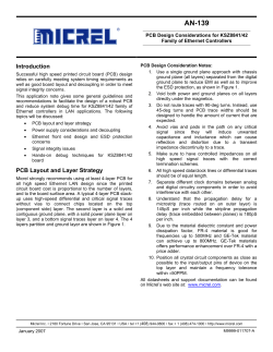 an-139 (how to route ethernet PCB)
