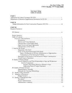 Grant Application