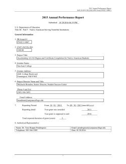 Annual Report Year Four