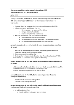 Programa sessions biblioteca MOCJ 14-15