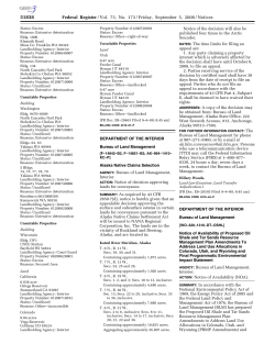 Link to Federal Register Notice