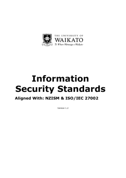 Information Security Standards