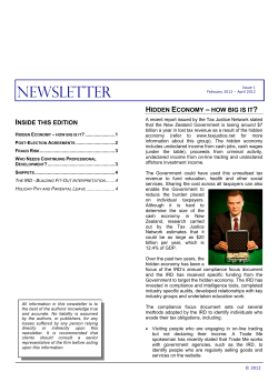 Accountants Newsletter