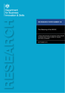 https://​www.​gov.​uk/​government/​uploads/​system/​uploads/​attachment_​data/​file/​240193/​13-1173-maturing-of-the-mooc.​pdf