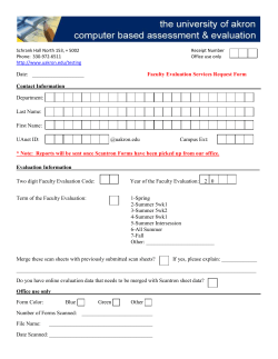 Faculty Evaluation Request Form (MS Word)