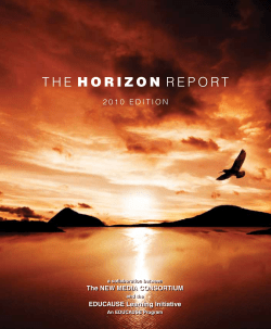 Download the 2010 Horizon Report: Higher-Ed Edition