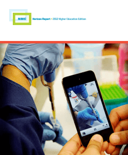 Download the 2012 Horizon Report: Higher-Ed Edition