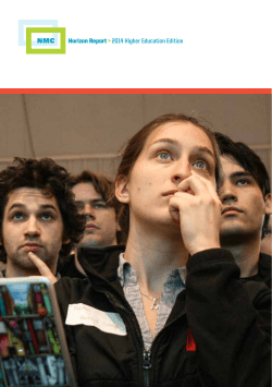 Download the 2014 Horizon Report: Higher-Ed Edition