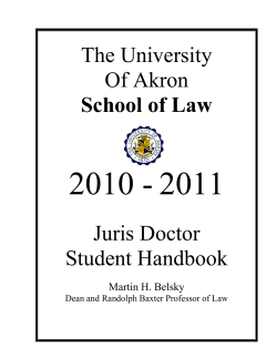 2010-11 JD Handbook