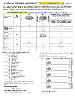For students who entered Fall 2012