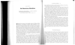 An American Abolition