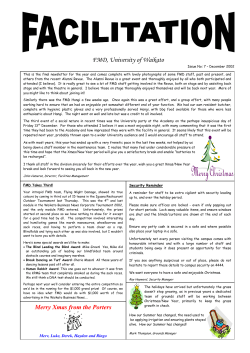 Facilitation Issue no 7 - December 2002