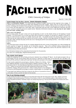 Facilitation Issue no 9 - March 2003