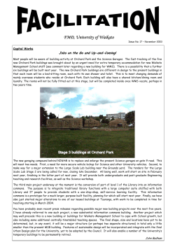 Facilitation Issue no 17 - November 2003