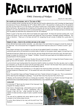 Facilitation Issue no 20 - March 2004