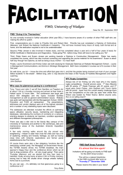Facilitation Issue no 25 - September 2004