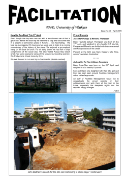 Facilitation Issue no 30 - April 2005