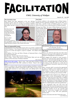 Facilitation Issue no 52 - July 2007