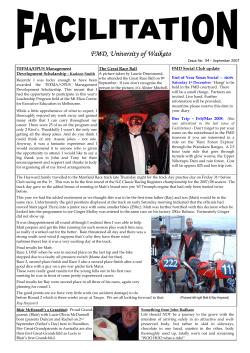 Facilitation Issue no 54 - September 2007