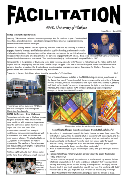 Facilitation Issue no 61 - June 2008