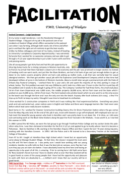 Facilitation Issue no 63 - August 2008