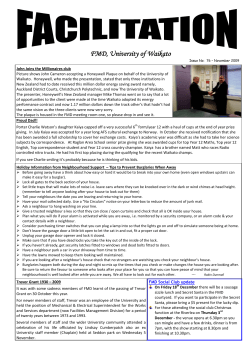 Facilitation Issue no 76 - November 2009