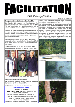 Facilitation Issue no 84 - August 2010