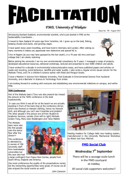 Facilitation Issue no 95 - August 2011