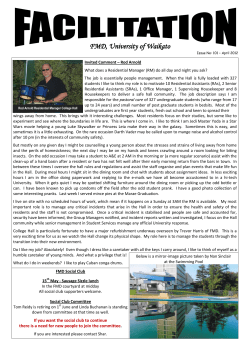 Facilitation Issue no 101 - April 2012