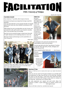 Facilitation Issue no 102 - May 2012