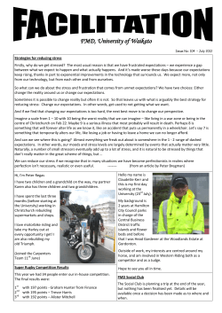 Facilitation Issue no 104 - July 2012