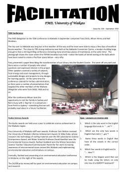 Facilitation Issue no 106 - September 2012