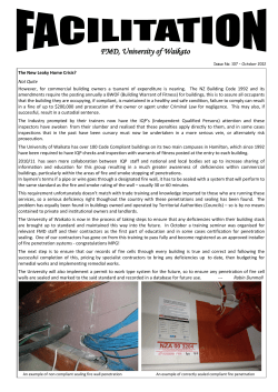 Facilitation Issue no 107 - October 2012
