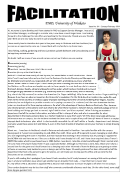 Facilitation Issue no 114 - January/February 2014